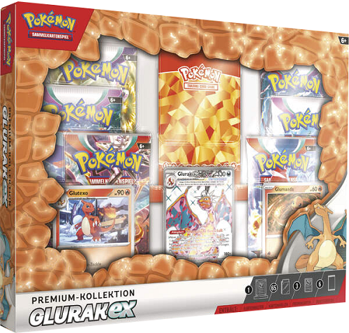 Pokemon Glurak-ex Premium Kollektion