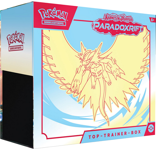 Pokemon Karmesin & Purpur - Paradoxrift Top Trainer Box Donnersichel