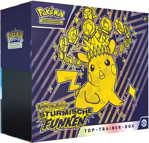 Pokemon Karmesin & Purpur - Stürmische Funken Top Trainer Box