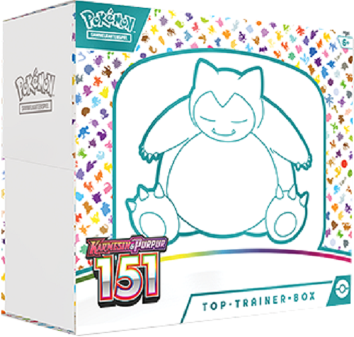 Pokemon Karmesin & Purpur - 151 - Top Trainer Box