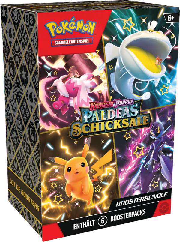 Pokemon Karmesin & Purpur - Paldeas Schicksale - Booster Bundle