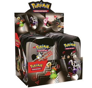 Pokemon Karmesin & Purpur - Schwarz Blitze & Weisse Flammen Mini Tins