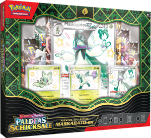 Pokemon Karmesin & Purpur - Paldeas Schicksale - Maskagato-ex Premium Kollektion