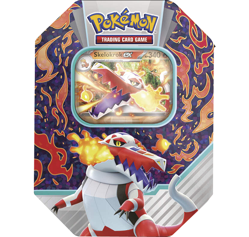 Pokémon Skelokrok-ex Tin Box
