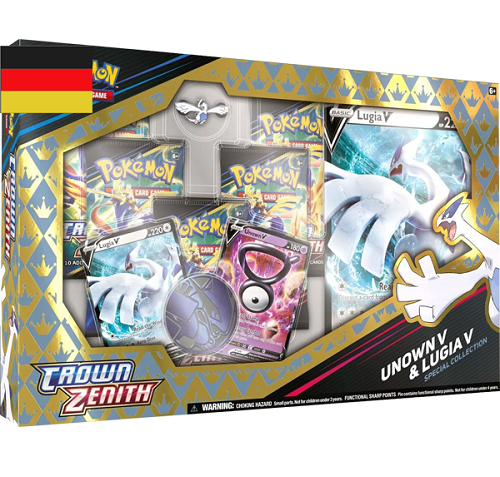 Pokémon Zenit der Könige: Lugia-V & Icognito-Box