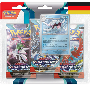 Pokemon Karmesin & Purpur - Paradoxrift 3-Pack Blister Kolowal