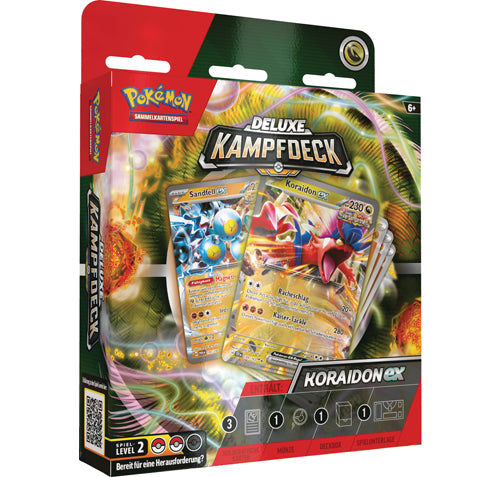 Pokémon Koraidon-Ex Deluxe Kampfdeck