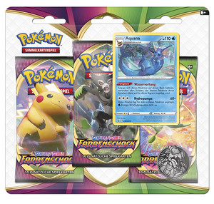 Pokemon Farbenschock Aquana Blister