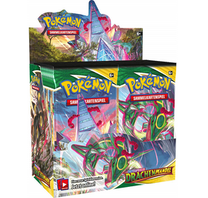 Pokemon Drachenwandel Booster Display