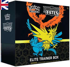 Hidden Fates Top Trainer Box