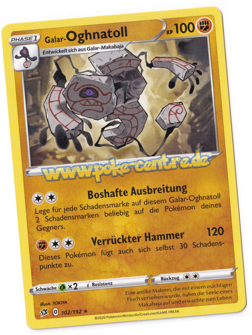 Pokemon Galar-Oghnatoll