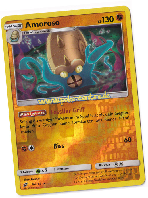 Amoroso 76/181 Rare Reverse Holo - Teams sind Trumpf Deutsch