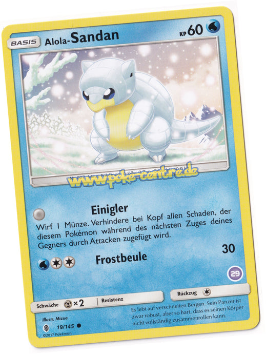 Alola-Sandan 19/145 Common - Stunde der Wächter Promo Deutsch