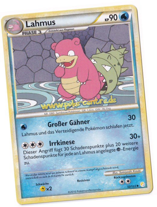 Lahmus 52/123 Uncommon - Heartgold Soulsilver Deutsch