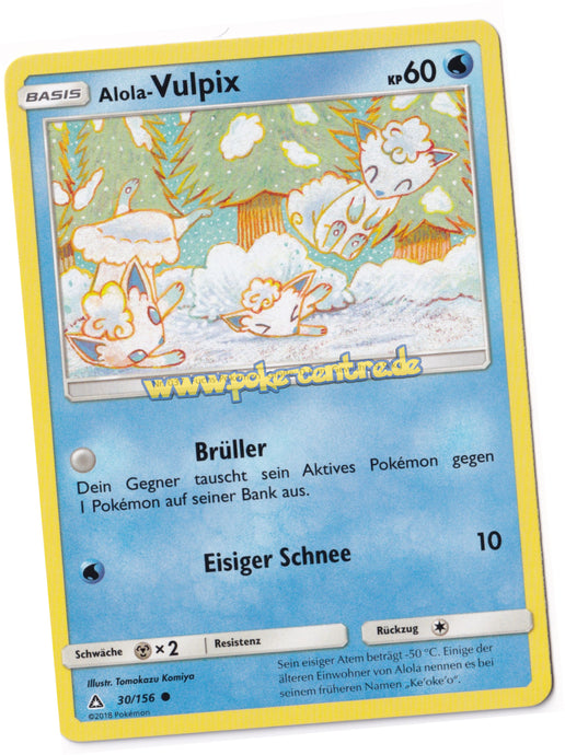 Alola-Vulpix 30/156 Common - Ultra Prisma Deutsch