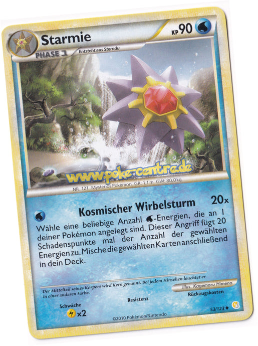 Starmie 53/123 Uncommon - Heartgold Soulsilver Deutsch