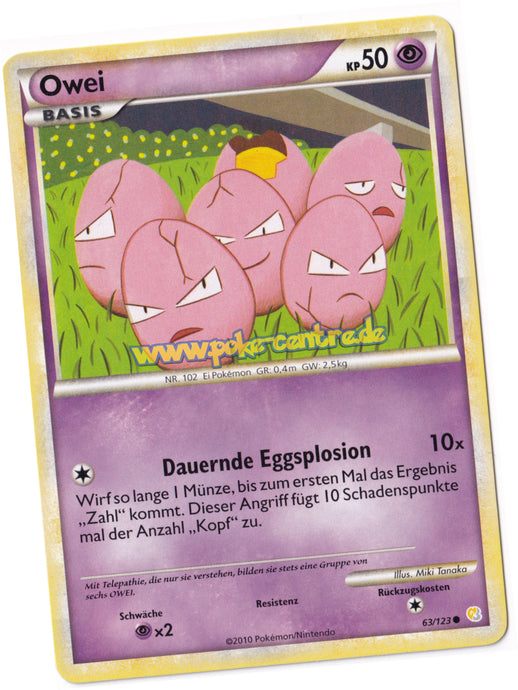 Owei 63/123 Common - Heartgold Soulsilver Deutsch