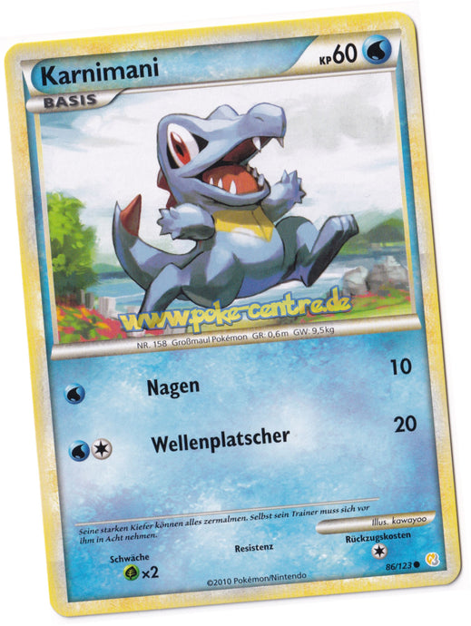 Karnimani 86/123 Common - Heartgold Soulsilver Deutsch