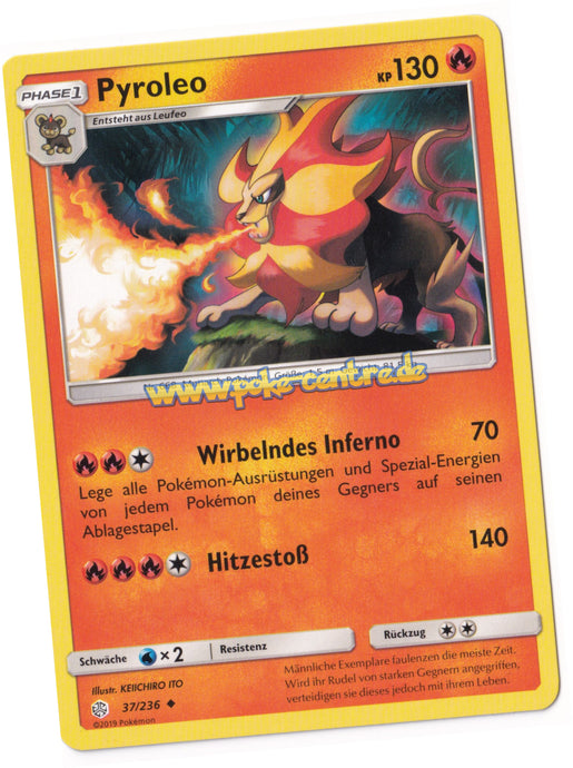 Pyroleo 37/236 Uncommon - Welten im Wandel Deutsch