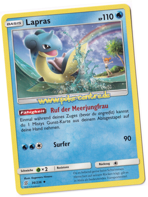 Lapras 36/236 Uncommon - Bund der Gleichgesinnten Deutsch