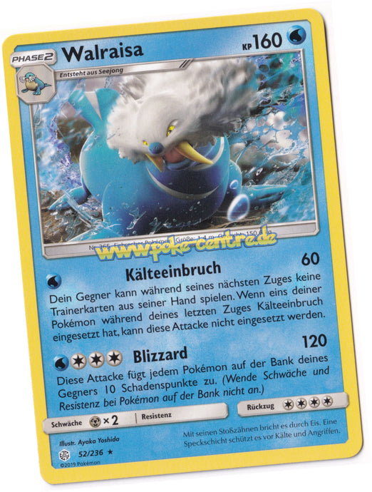 Walraisa 52/236 Rare - Welten im Wandel Deutsch