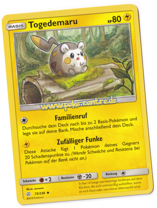 Togedemaru 73/236 Uncommon - Welten im Wandel Deutsch