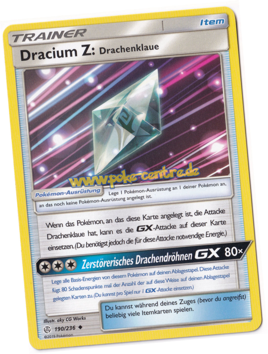 Dracium Z: Drachenklaue 190/236 Uncommon - Welten im Wandel Deutsch