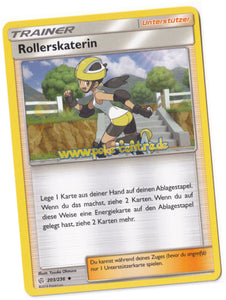 Rollerskaterin 203/236 Uncommon - Welten im Wandel Deutsch