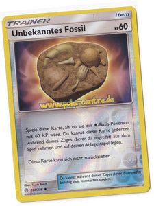 Unbekanntes Fossil 207/236 Uncommon Reverse Holo - Welten im Wandel Deutsch