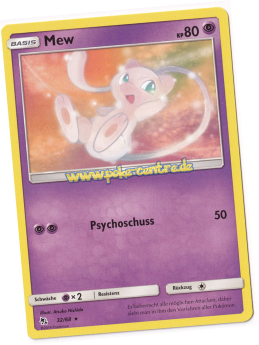 Mew 32/68 Rare - Verborgenes Schicksal Deutsch
