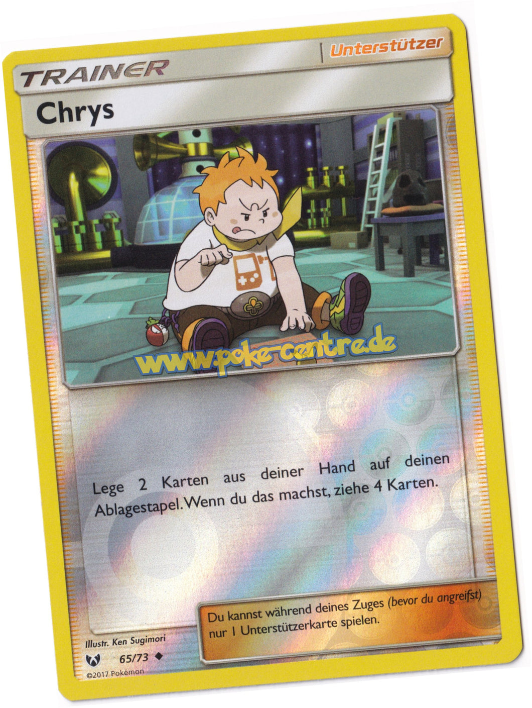Chrys 65/73 Uncommon Reverse Holo - Schimmernde Legenden Deutsch