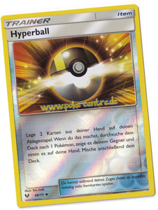 Hyperball 68/73 Uncommon Reverse Holo - Schimmernde Legenden Deutsch