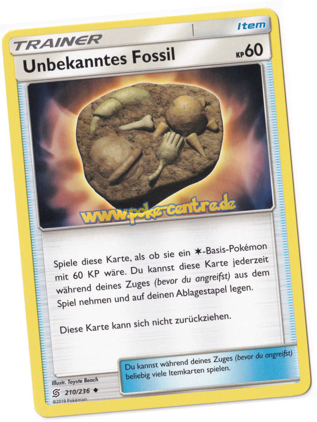 Unbekanntes Fossil 210/236 Uncommon - Bund der Gleichgesinnten Deutsch