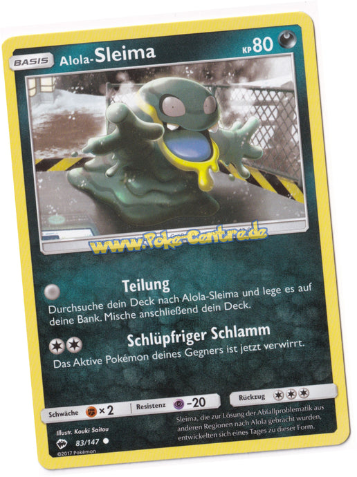 Alola-Sleima 83/147 Common - Nacht in Flammen Deutsch