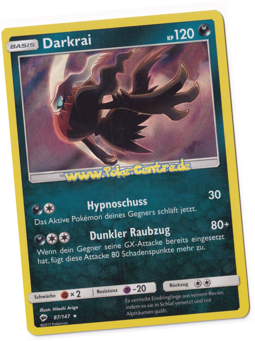 Darkrai 87/147 Rare Holo - Nacht in Flammen Deutsch