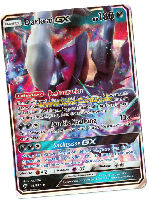Darkrai GX 88/147 Fullart - Nacht in Flammen Deutsch