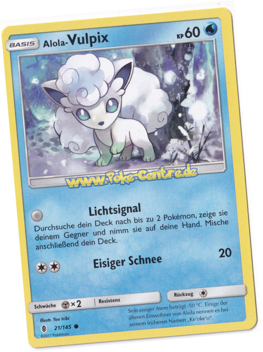 Alola-Vulpix 21/145 Common - Stunde der Wächter Deutsch