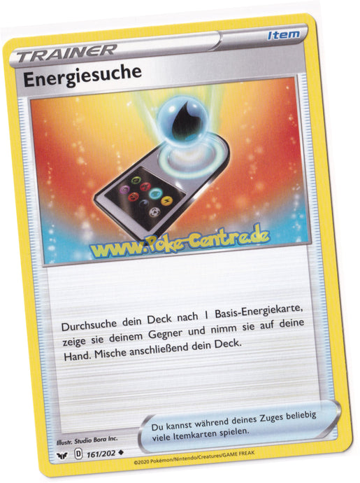 Energiesuche 161/202 Uncommon - Schwert & Schild Deutsch