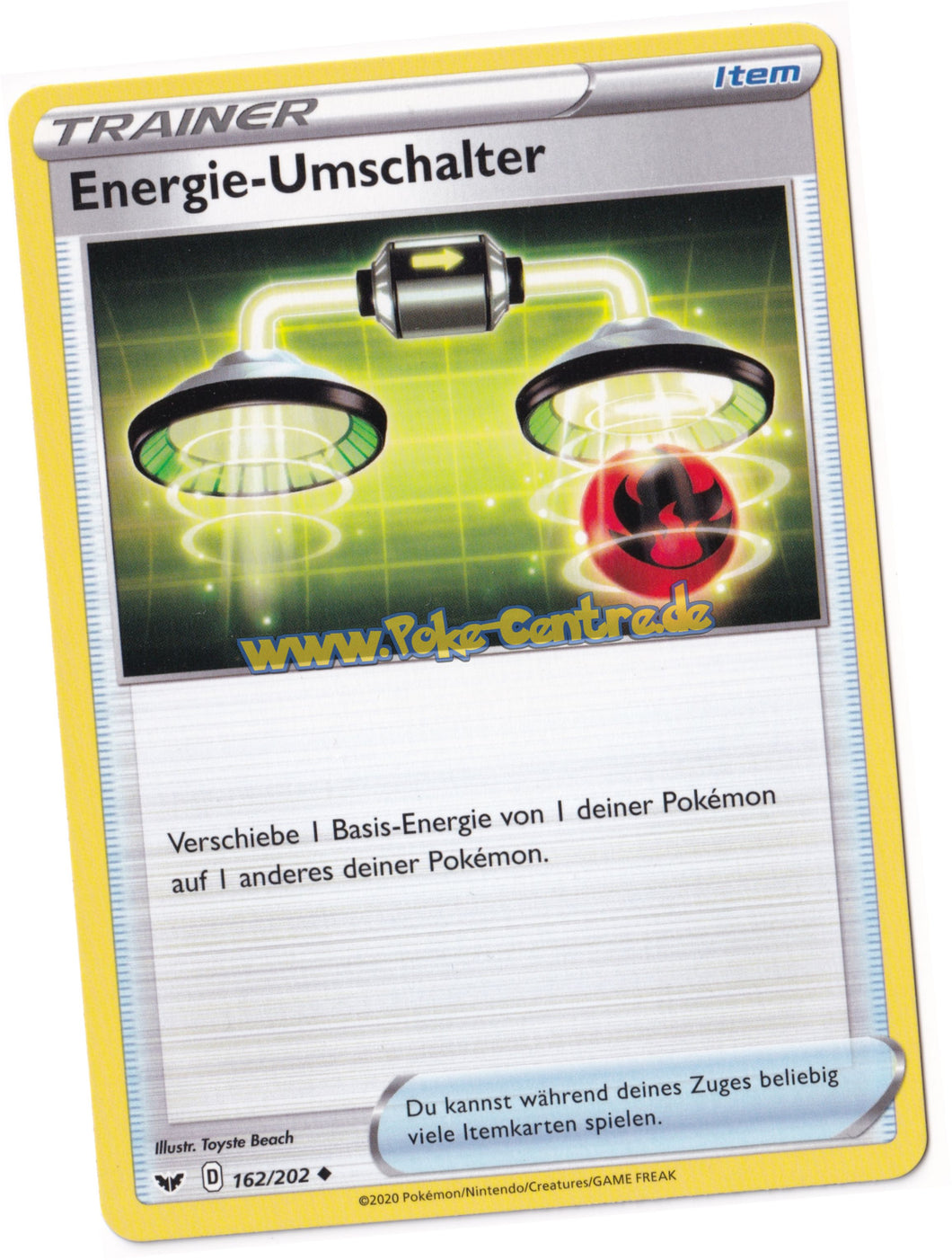 Energie-Umschalter 162/202 Uncommon - Schwert & Schild Deutsch