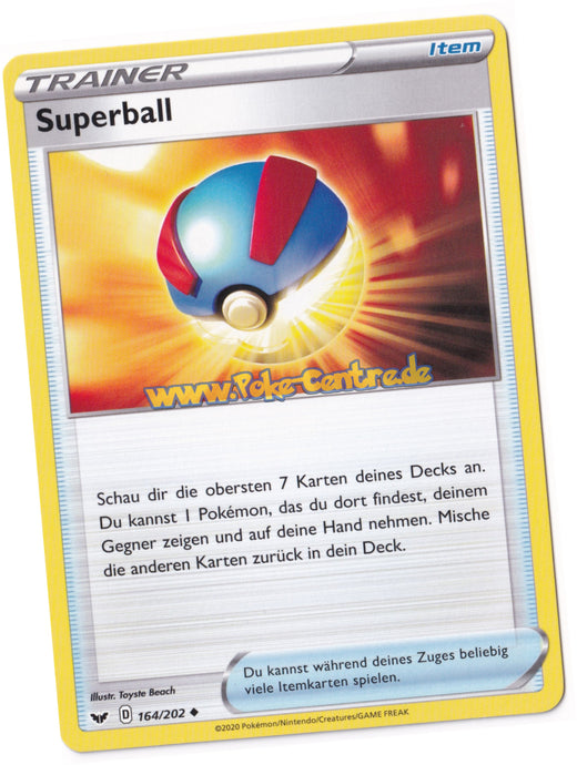 Superball 164/202 Uncommon - Schwert & Schild Deutsch