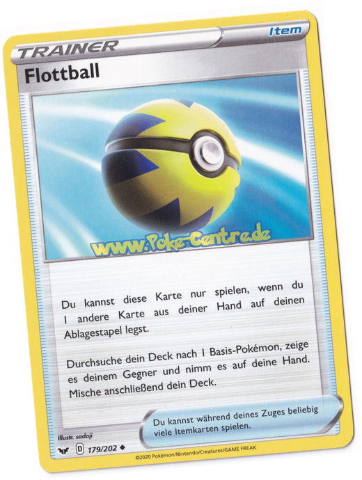 Flottball 179/202 Uncommon - Schwert & Schild Deutsch