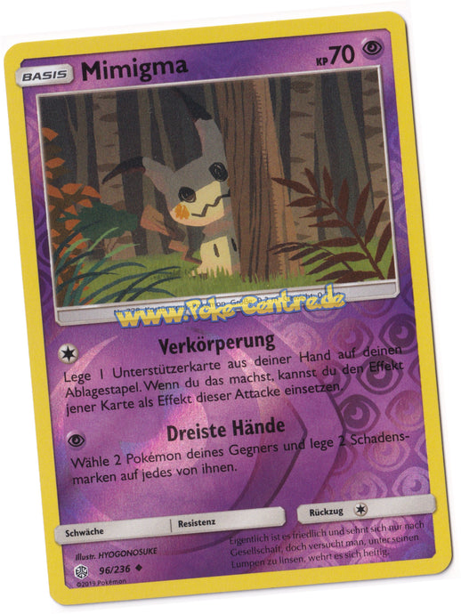 Mimigma 96/236 Uncommon Reverse Holo - Welten im Wandel Deutsch