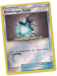 Großartiger Trank 198/236 Uncommon Reverse Holo - Bund der Gleichgesinnten Deutsch