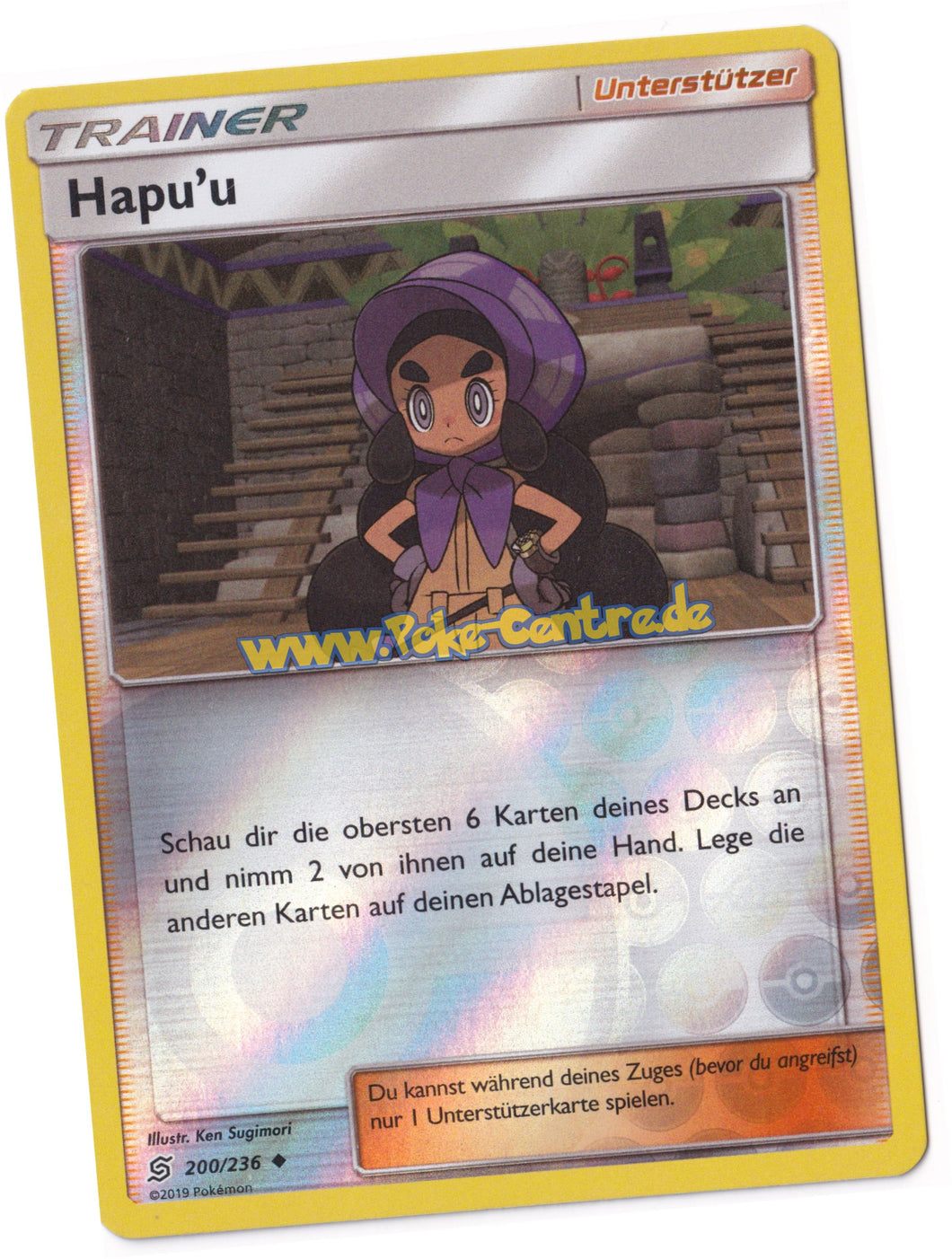 Hapu'u 200/236 Uncommon Reverse Holo - Bund der Gleichgesinnten Deutsch