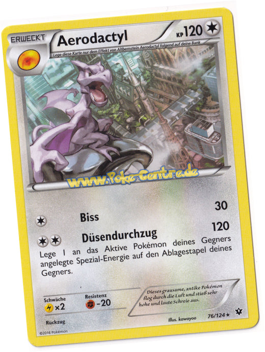 Aerodactyl 76/124 Rare - Schicksalsschmiede Deutsch