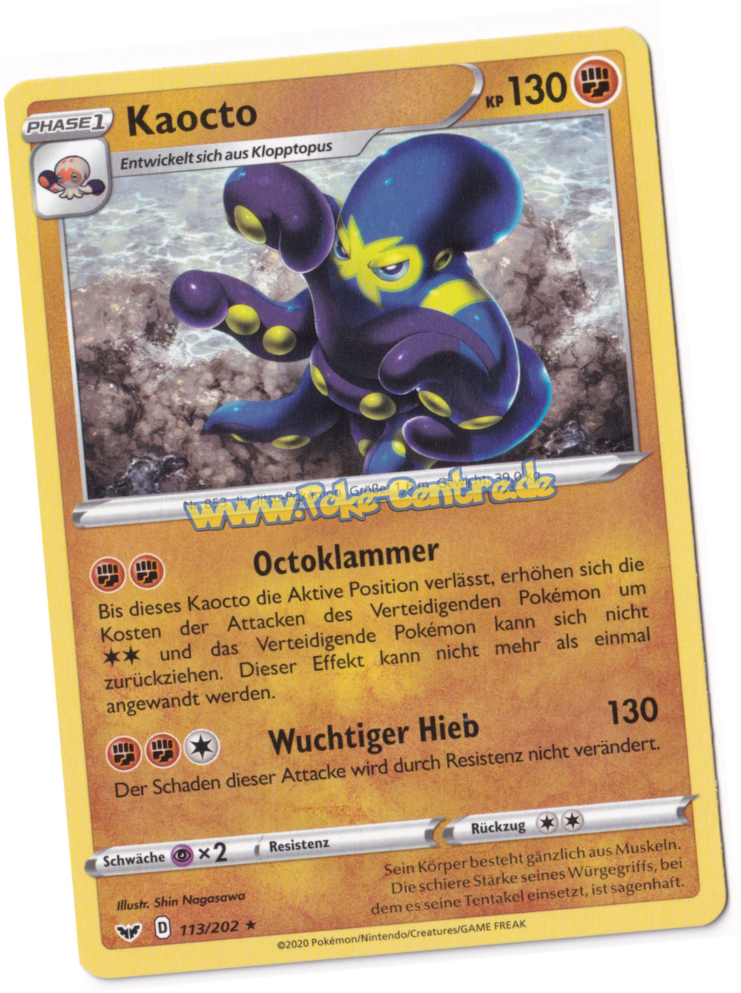 Kaocto 113/202 Rare - Schwert & Schild Deutsch