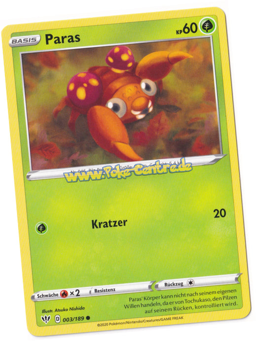 Paras 003/189 Common - Flammende Finsternis Deutsch