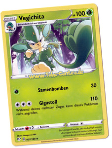 Vegichita 007/189 Uncommon - Flammende Finsternis Deutsch