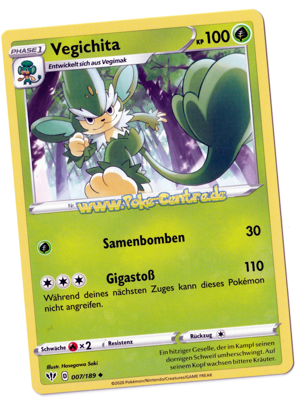 Vegichita 007/189 Uncommon - Flammende Finsternis Deutsch