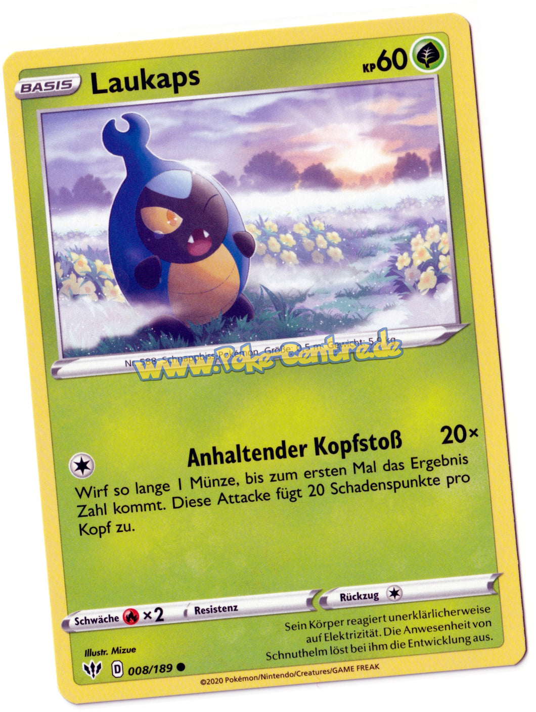Laukaps 008/189 Common - Flammende Finsternis Deutsch